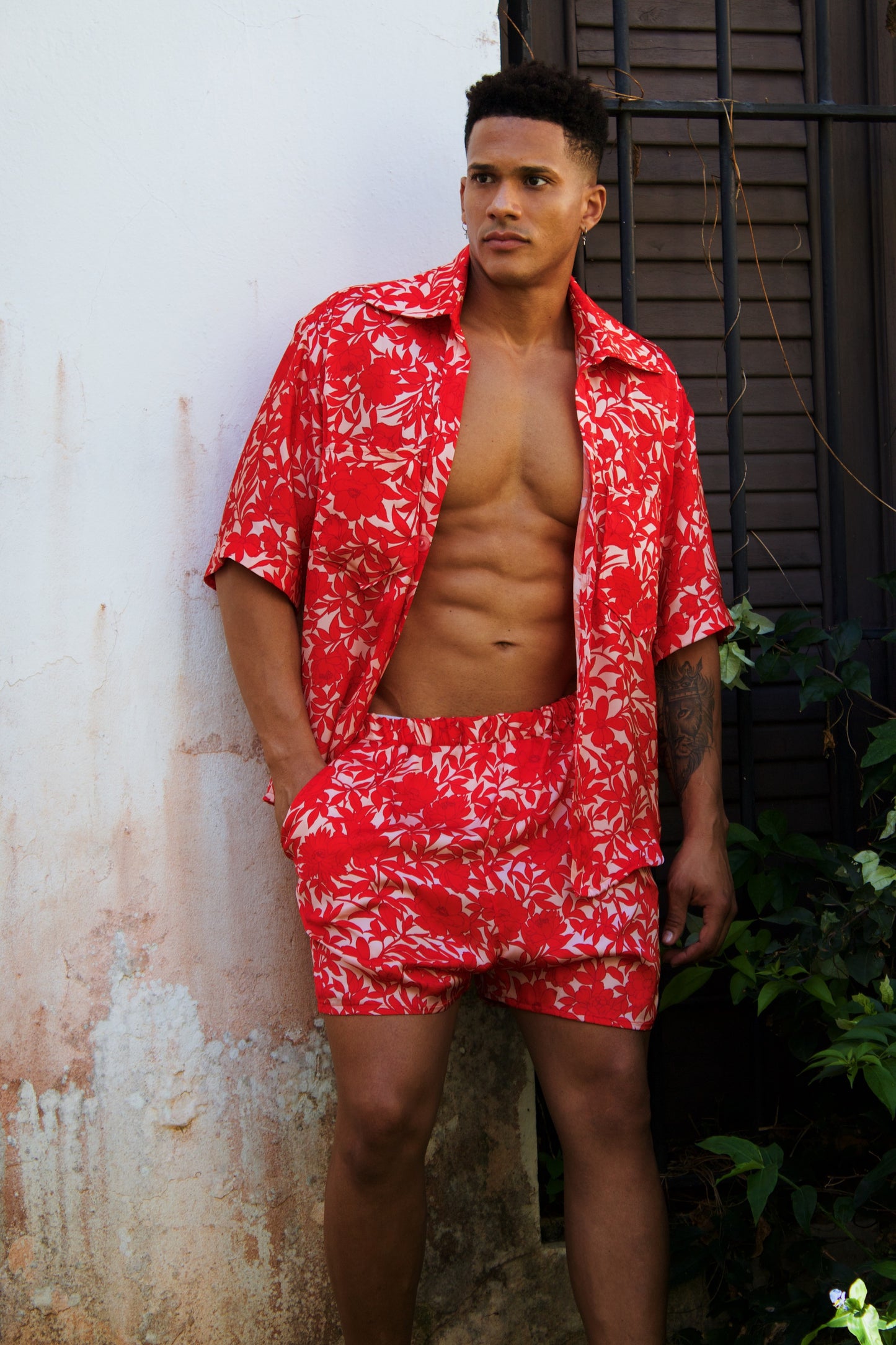 Jardín button down shirt