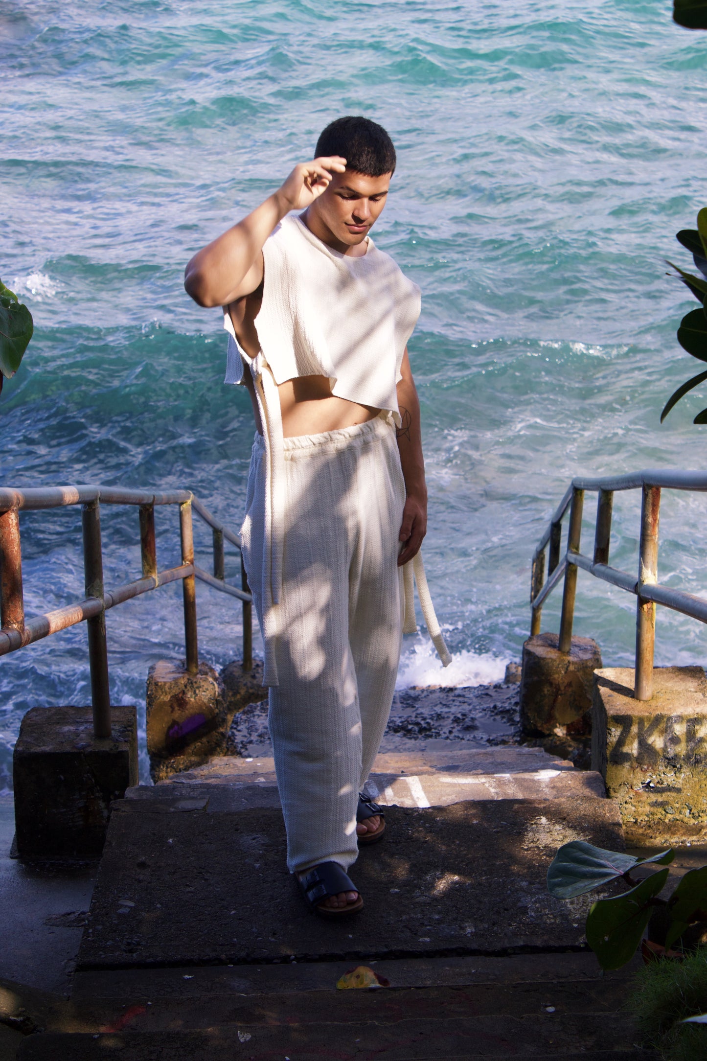 Libertad Side Tie Top